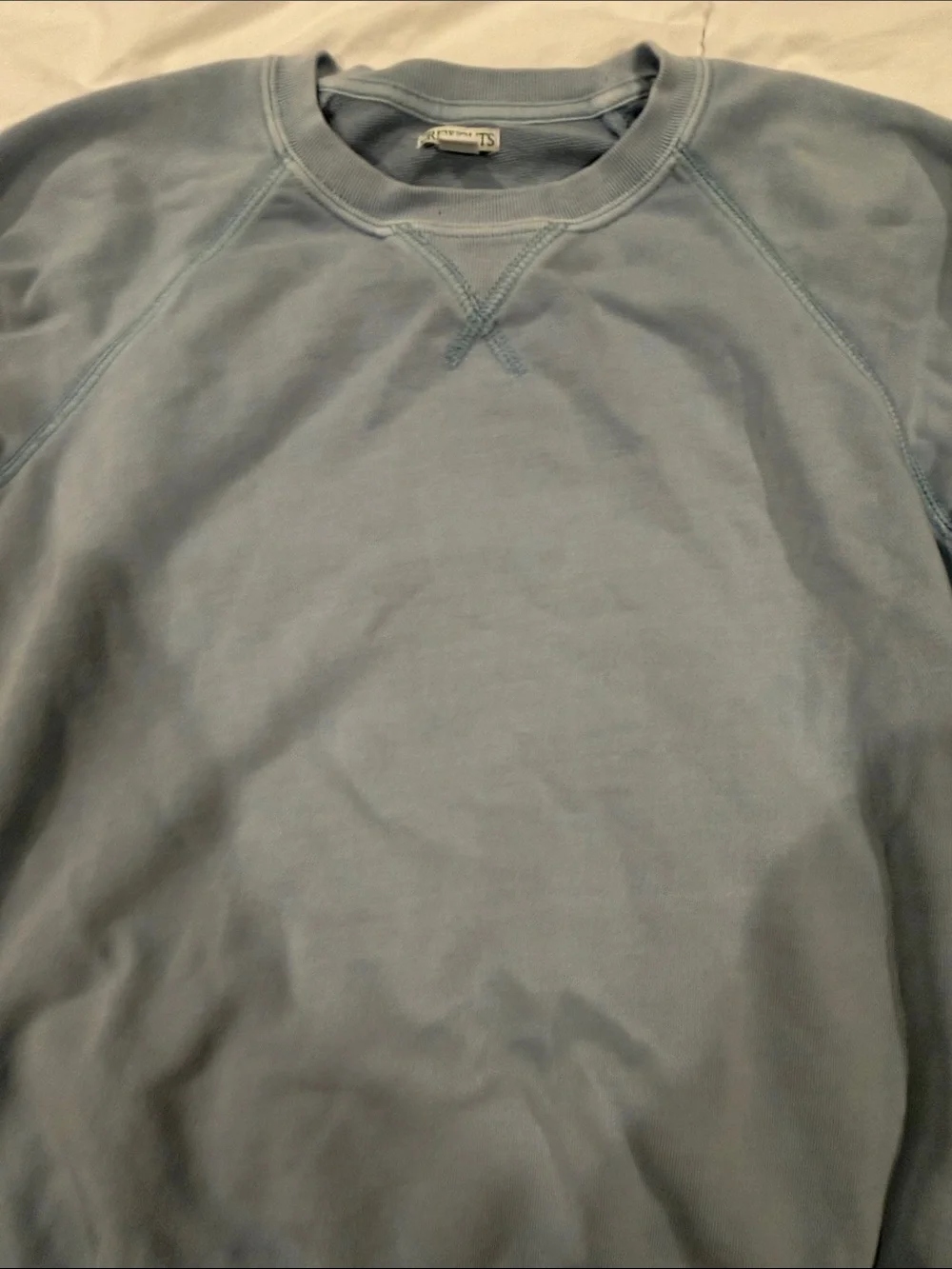 Crewcuts Pale Blue Crewneck Sweatshirt